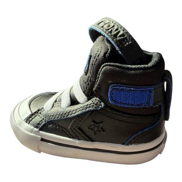 Converse Chuck Taylor All Star * Malden Street Boot Size 3 Black High Tops Shoes - Picture 3 of 10